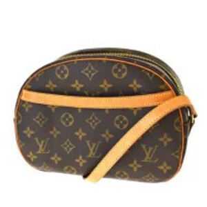 Louis Vuitton Blois Shoulder Bag Monogram Leather
